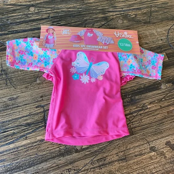 NWT KIDS 3 piece swimwear set - Picture 7 of 7